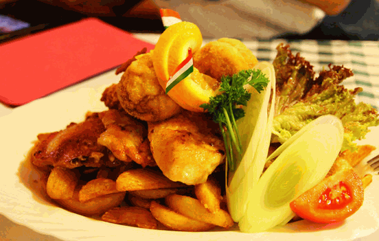 蓝麦中欧西式菜